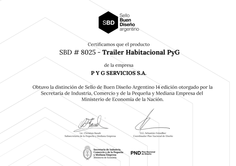 Distinción Sello del Buen Diseño